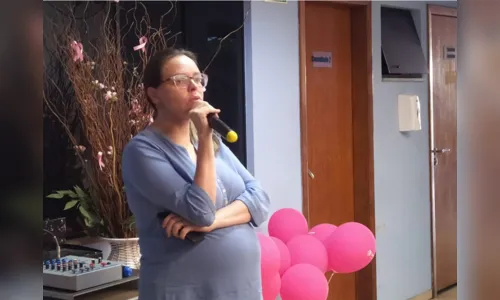 Pacientes oncológicos participam de palestra sobre alimentação saudável