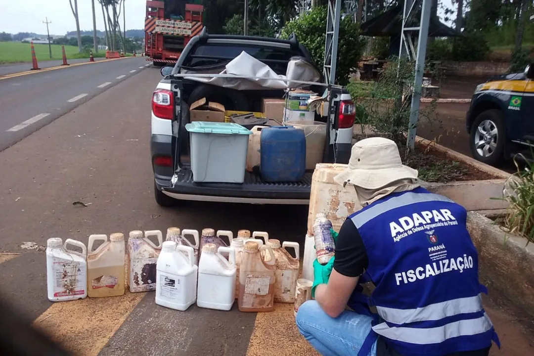 Mais de 6 toneladas de agrotóxico ilegal são apreendidas no Paraná