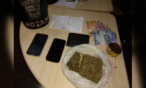 PM prende dois suspeitos de envolvimento com tráfico de drogas
