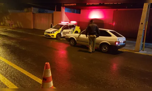 PM de Apucarana realiza Operação Blitz no centro da cidade