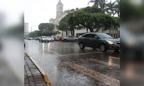 Simepar prevê pancadas de chuva no final de semana 