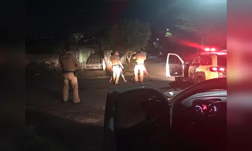 Mulher é presa durante Operação Arrastão da PM em Apucarana