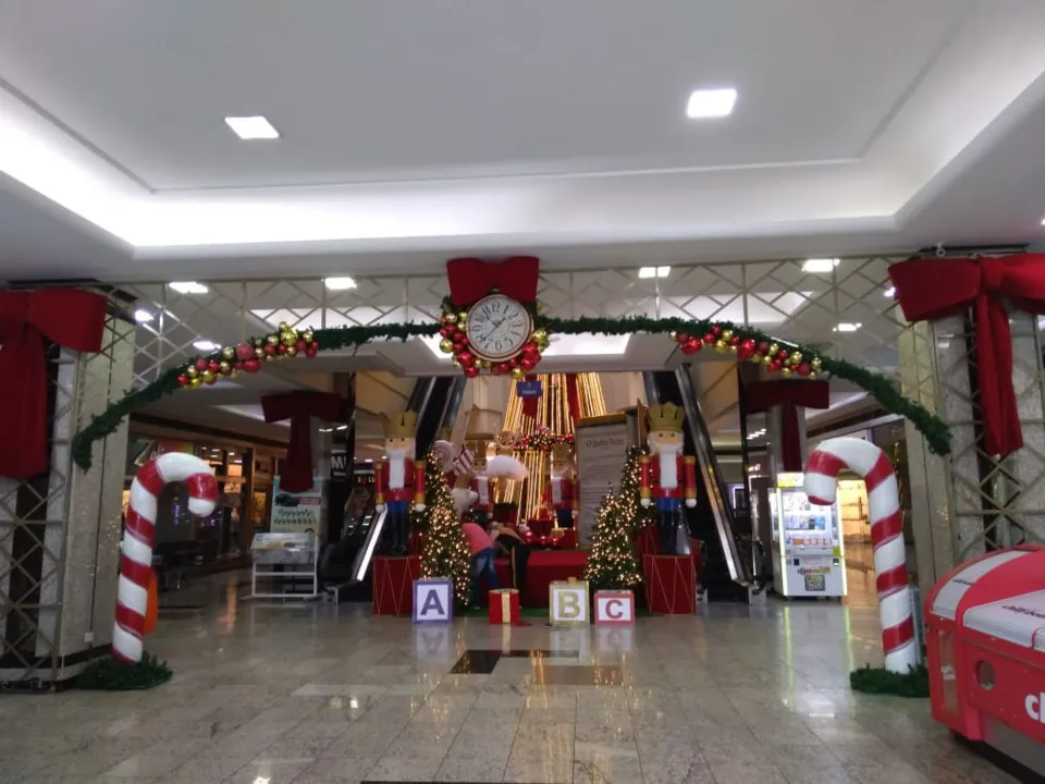 Papai Noel chegada hoje, às 17 horas, no Shopping CentroNorte, em Apucarana