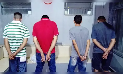 Quatro homens foram presos suspeitos de tentativa de homicídio em Jandaia do Sul