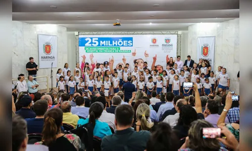Estado libera R$ 25 milhões para o Hospital da Criança de Maringá