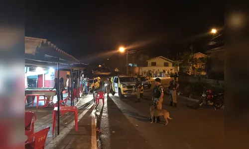 PM de Apucarana aborda 198 pessoas durante Operação Integração realizada na cidade 