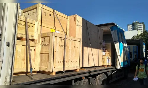 Hospital da Providência recebe aparelho de radioterapia; veja vídeo