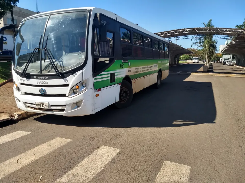 Em Ivaiporã o transporte coletivo é gratuito. (Foto: Arquivo TNOnline)