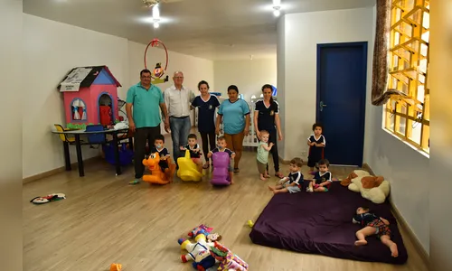 Prefeitura de Godoy Moreira amplia berçário do CMEI Cantinho Feliz