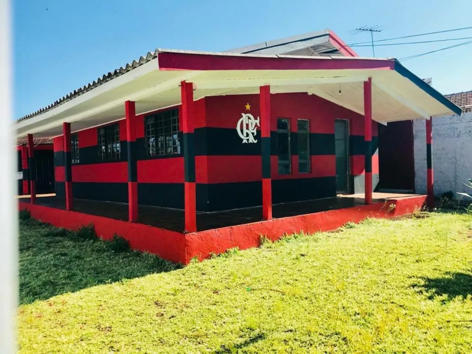Consulado Fla-Arapongas, a "Casa do Urubu". Foto: Divulgação