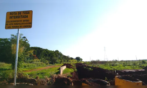 Concessionária reforça obstáculos na rota alternativa ao pedágio em Arapongas; veja vídeo