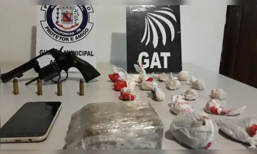 
							GM de Arapongas apreende drogas e arma
						
						