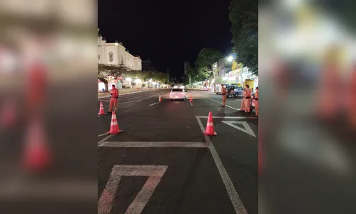 PM de Apucarana realiza Operação Blitz no centro da cidade