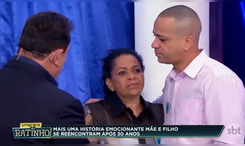 Apresentador Ratinho ajuda filho a reencontrar a mãe após 30 anos