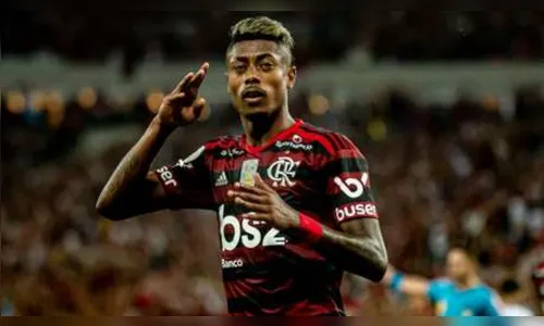 Herói de noite festiva do Fla, Bruno Henrique celebra: 'Feliz em marcar gols'