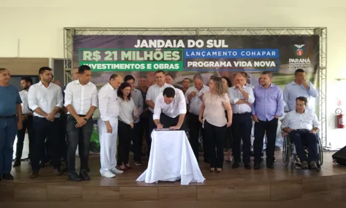 
						
							Ratinho Junior entrega obras e lança novo projeto estadual em Jandaia do Sul nesta quinta; assista
						
						