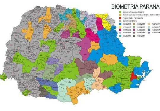 Após 10 anos, biometria chega a 100% dos municípios do Paraná; vídeo mostra evolução