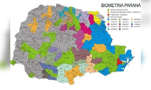 Após 10 anos, biometria chega a 100% dos municípios do Paraná; vídeo mostra evolução