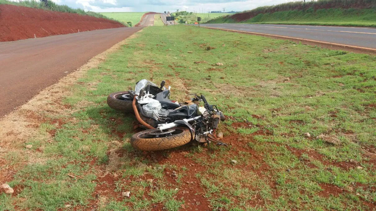 Motociclista morre após acidente na BR-376