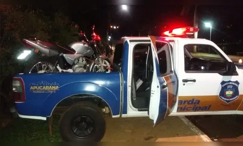 GM de Apucarana apreende moto com quase R$ 10 mil em débitos administrativos 