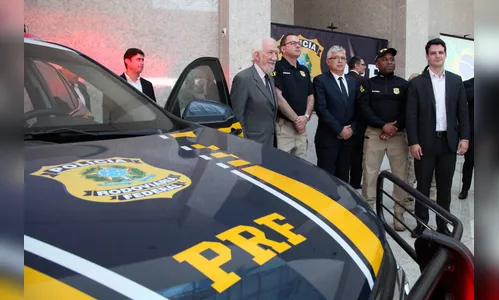 Convênio com Estado garante mais 26 viaturas para a PRF