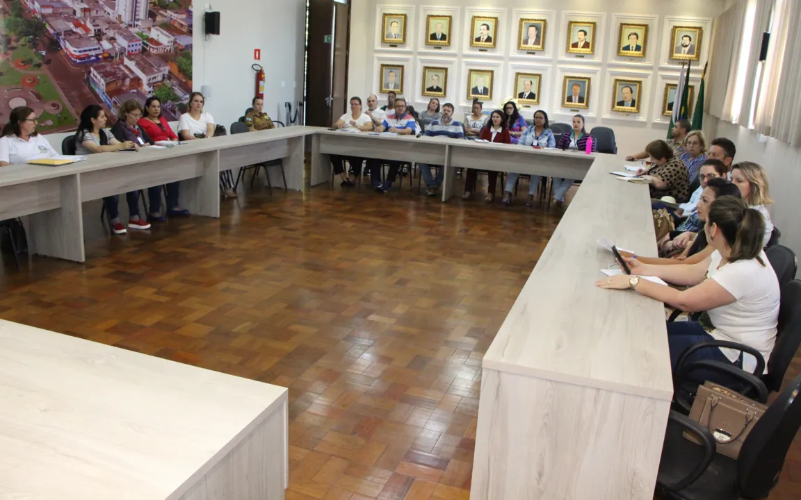 Reunião para definir o calendário de 2020 será no salão nobre da Prefeitura de Ivaiporã . ( Foto: Assessoria Imprensa Ivaiporã)