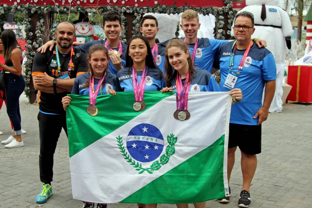 Paraná é vice-campeão dos Jogos Escolares da Juventude