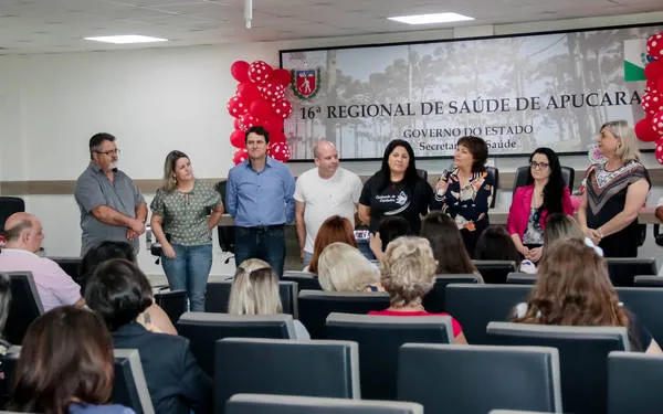 Solenidade realizada nesta sexta-feira na 16 Regional de Saúde