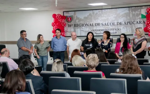 Solenidade realizada nesta sexta-feira na 16 Regional de Saúde