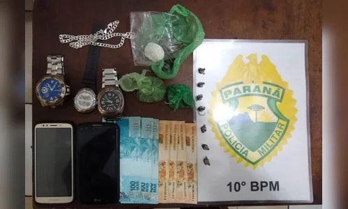 Rapaz de 24 anos é preso suspeito de tráfico de drogas em Apucarana