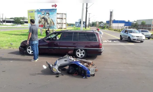 
							Motociclista sofre ferimentos após acidente nesta manhã em Apucarana
						
						