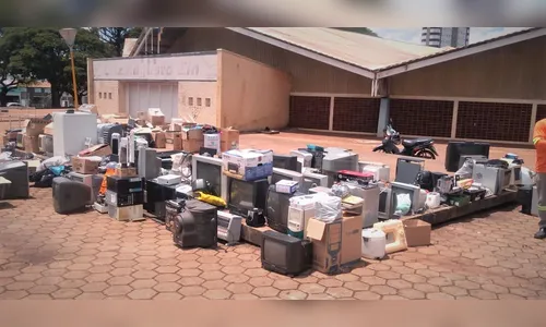 Arapongas recolhe 3,8 toneladas de lixo eletrônico