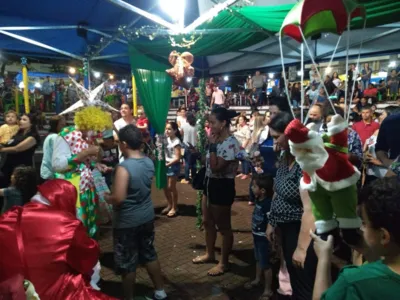 Papai Noel da Feira da Lua de Apucarana chega hoje 