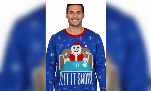 Rede de supermercados se desculpa após vender suéter de Papai Noel com cocaína