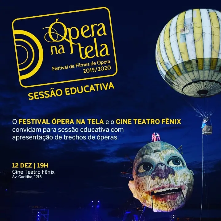 Cine Teatro Fênix recebe Festival Ópera na Tela, em Apucarana