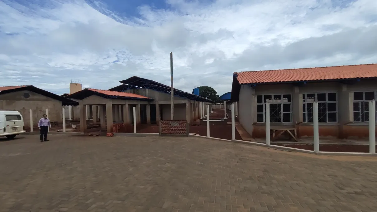 A nova escola com capacidade para 600 alunos conta com recursos de mais de R$ 3.3 milhões do Fundo Nacional de Desenvolvimento da Educação (FNDE). (Foto: Ivan Maldonado)