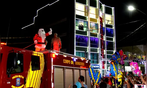 Papai Noel chegará a Ivaiporã, na quinta-feira 