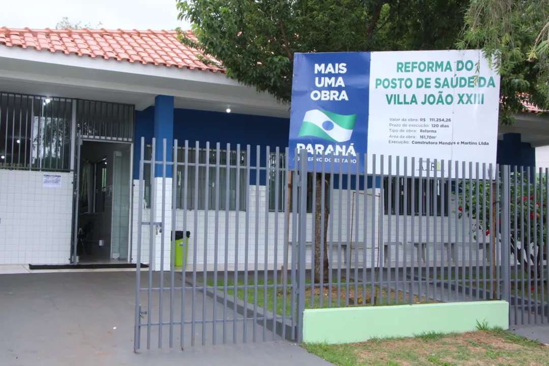 Prefeitura de Ivaiporã irá reinaugurar Posto de Saúde da Vila João XXIII