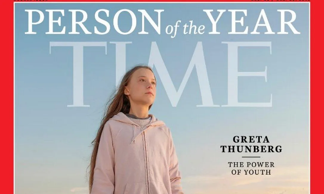 Greta Thunberg é escolhida a personalidade do ano pela Revista 'Time'