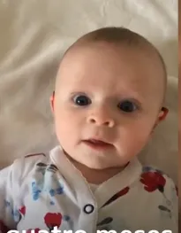 A emocionante reação de bebê surda ao escutar com aparelho auditivo