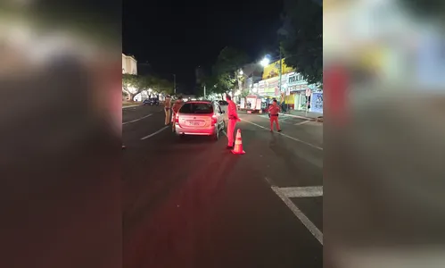 PM de Apucarana realiza Operação Blitz no centro da cidade