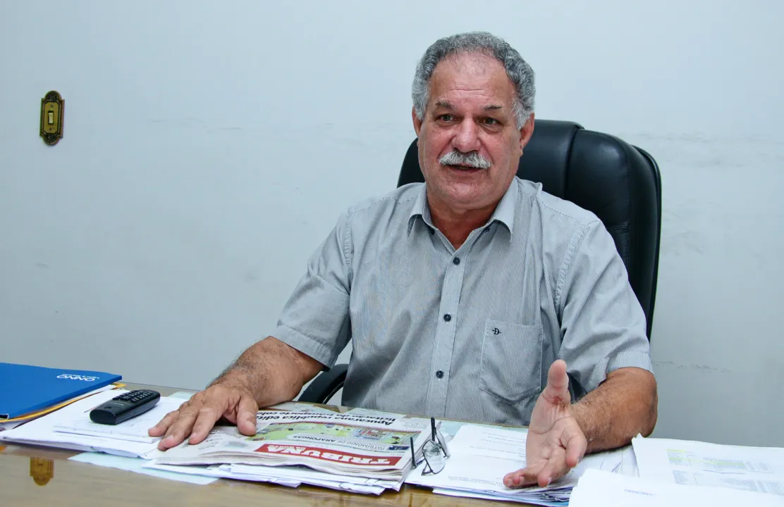 Ditão Púpio, prefeito de Jandaia do Sul