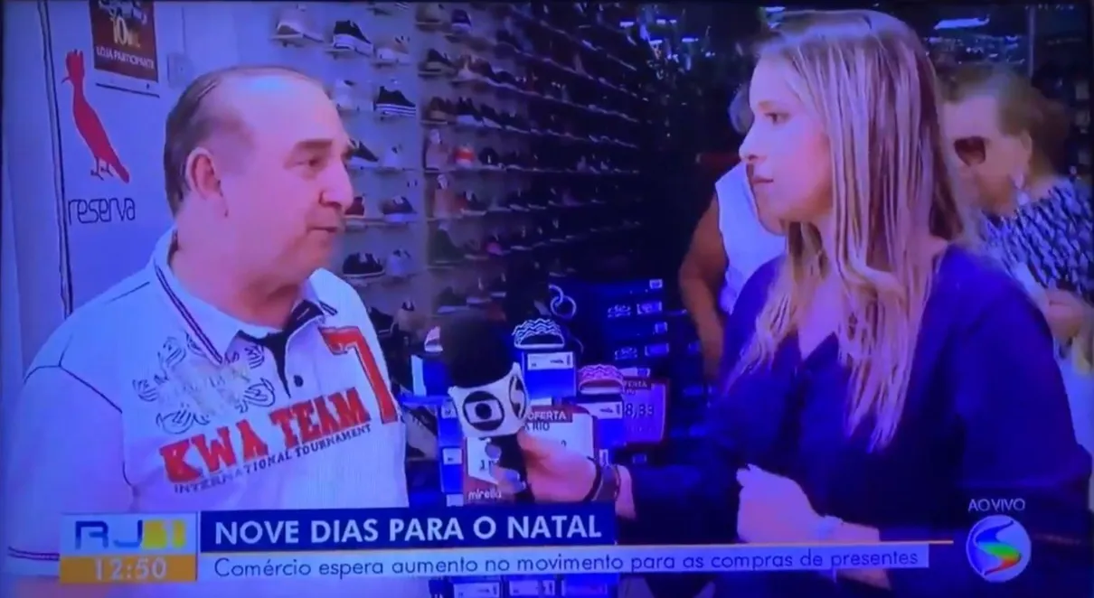 Repórter da Globo passa mal e desmaia ao vivo durante RJ1