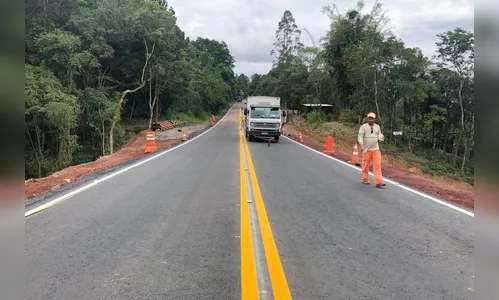 Trecho da PR-340 entre Telêmaco Borba e Tibagi é liberado