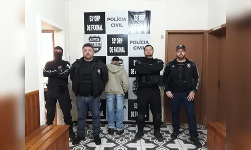 Polícia Civil de Faxinal prende homem suspeito de matar o ex-cunhado