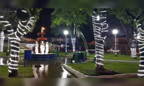 Distritos recebem decoração natalina em Apucarana