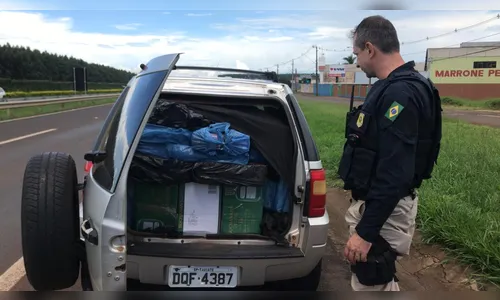 Homens são presos por descaminho durante fiscalização da PRF, em Apucarana