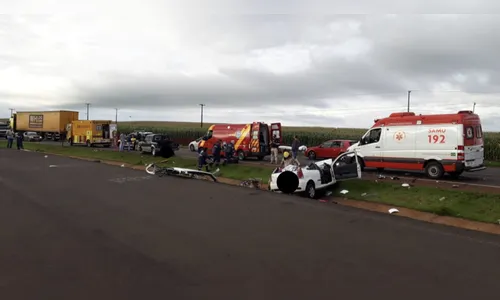 Acidente entre Mauá da Serra e Marilândia causa a morte de um homem