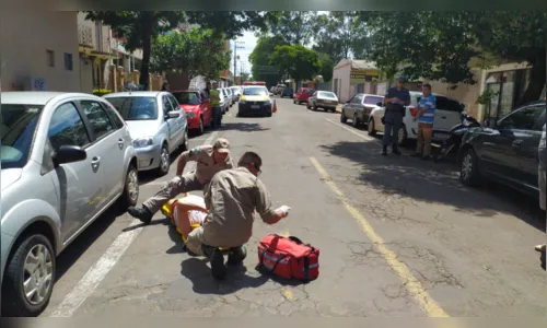 
						
							Mulher é atropelada em Apucarana
						
						