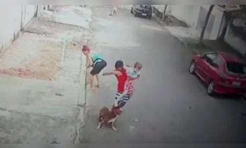 Jovem salva criança de ataque de pitbull no Rio de Janeiro; assista ao vídeo